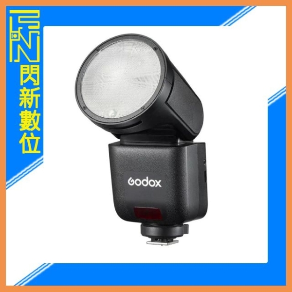 Godox 神牛 V1 mid TTL 鋰電圓燈頭機頂閃光燈(公司貨)C/N/S/F/O