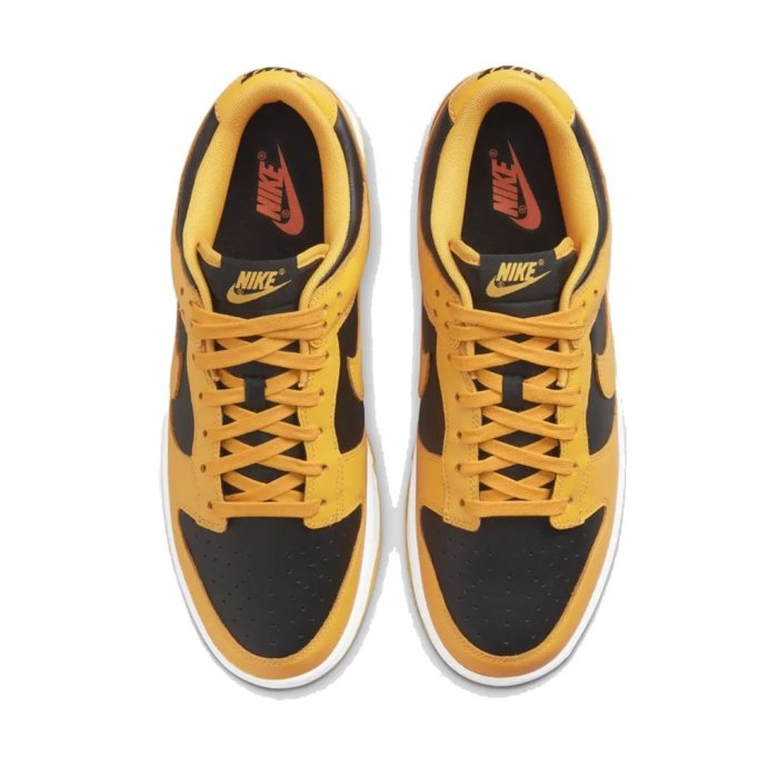 dunk low retro goldenrod