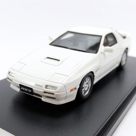 秉田屋】現貨Hi-Story Mazda 馬自達Savanna RX-7 RX7 GT-X FC3S 白1/43