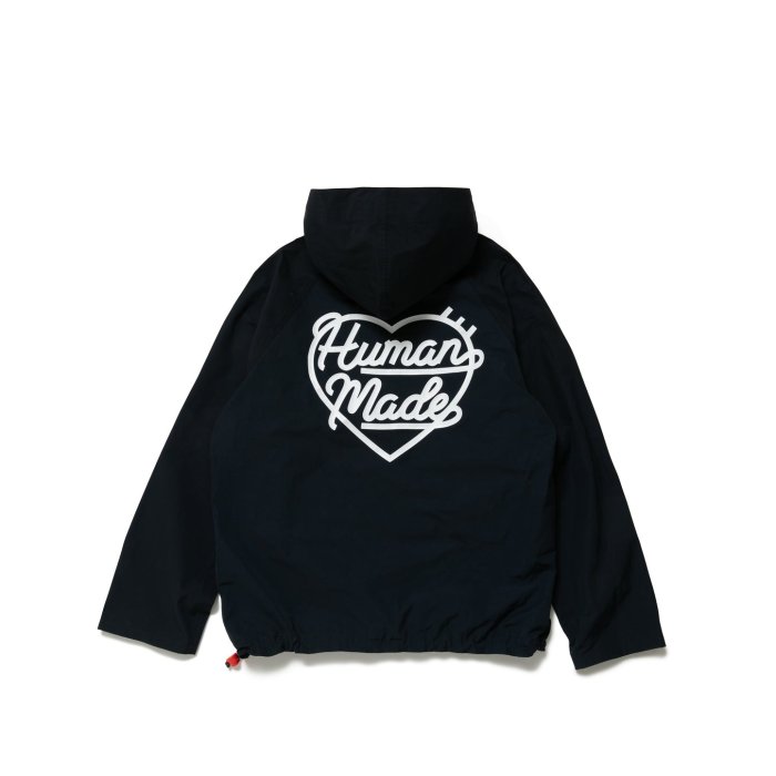 日貨代購CITY】2022AW HUMAN MADE HALF-ZIP ANORAK 深藍衝鋒衣外套夾克 