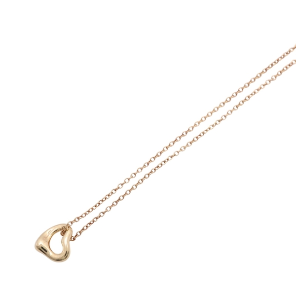 Tiffany & Co 蒂芬妮 Open Heart 項鍊 18K黃金 【二手名牌BRAND OFF】