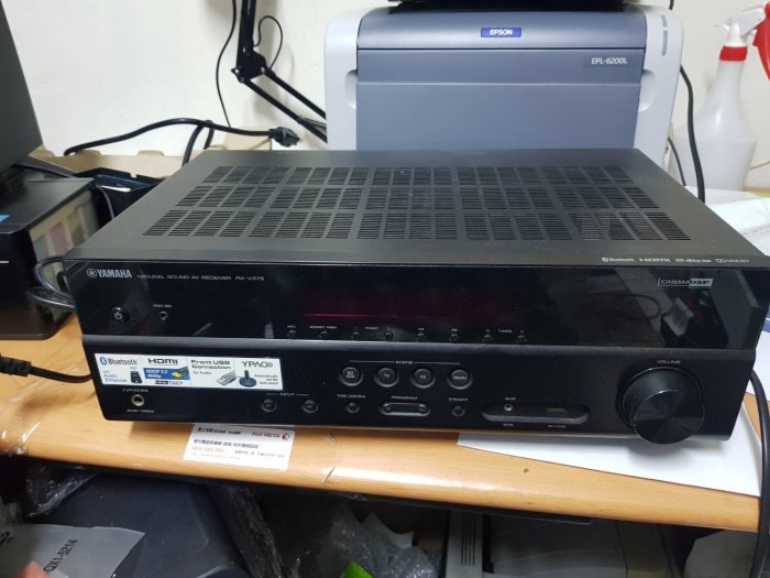 愛寶買賣 擴大機 二手保固7日 YAMAHA RX-V379 藍芽4K 5.1 營RX-V479 DH590 DH790
