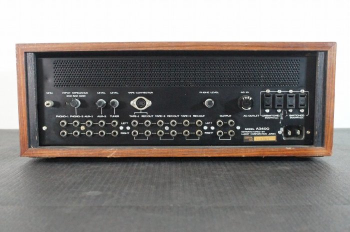 暫不出售.* 日本名牌LUXMAN LUXKIT 前級擴大機A3400 真空管7支| Yahoo拍賣