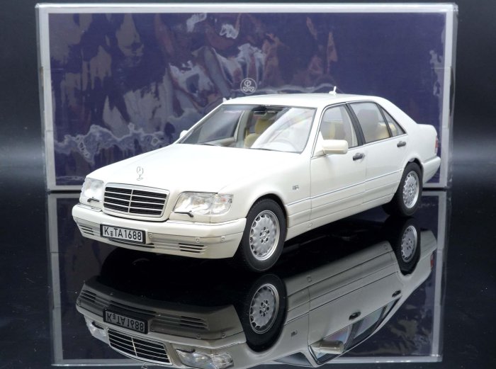 MASH】現貨瘋狂價Norev 1/18 Mercedes Benz S320 W140 White | Yahoo拍賣