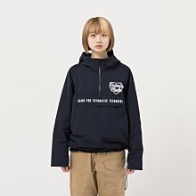日貨代購CITY】2022AW HUMAN MADE HALF-ZIP ANORAK 深藍衝鋒衣外套夾克