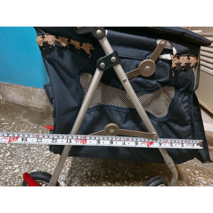 中和高中面交 二手 開拆卸 寵物推車 寵物推車 可拆式旅遊 兩用推車 四輪超穩固  小型犬外出籠 寵物車 獨立空間 折疊推車