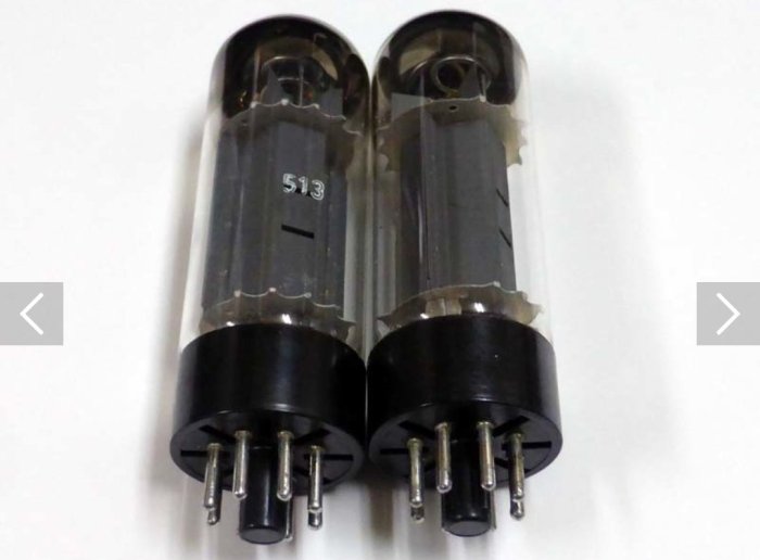 ESV62【希少】TESLA EL34 真空管２本 真空管7.TESLA製テスラE34L (6CA7=EL34) 真空管2本元箱付綺麗です2只