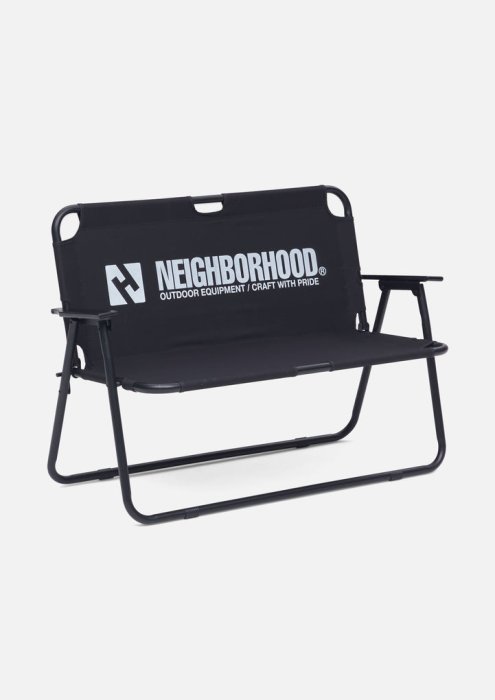 NEIGHBORHOOD 22AW FOLDING SOFA (椅子) NEIGHBORHOOD (ネイバーフッド) アウトドアチェア ブラック 22AW