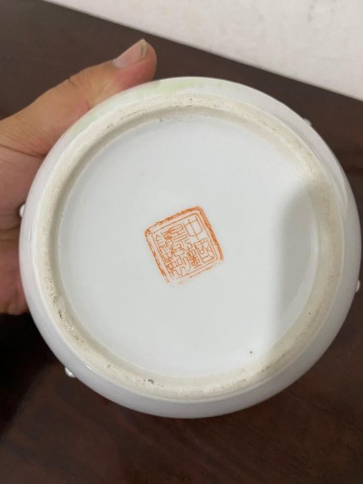 嚴選567瓷製花鳥描金舊粥罐，收藏家必備推薦瓷質精美、釉色自然、絵工