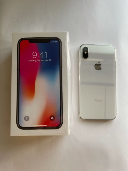 APPLE IPHONE X64G銀盒裝九成新| Yahoo拍賣