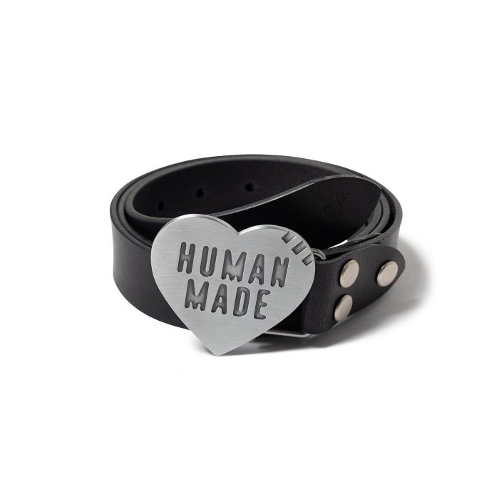 Mサイズ　　HUMAN MADE Heart Leather Belt M size HUMAN MADE Heart Leather Belt