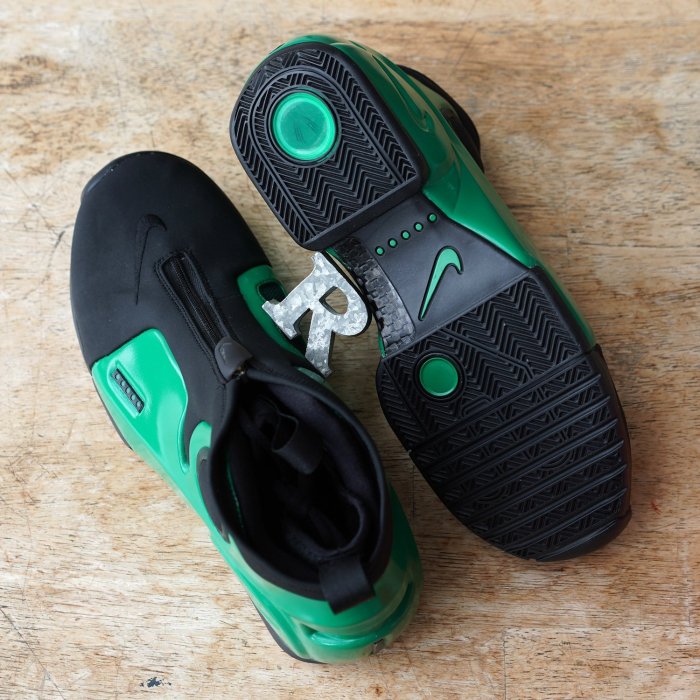 Cd7399 001 Flightposite Green Nike Air Flightposite Black/Clover