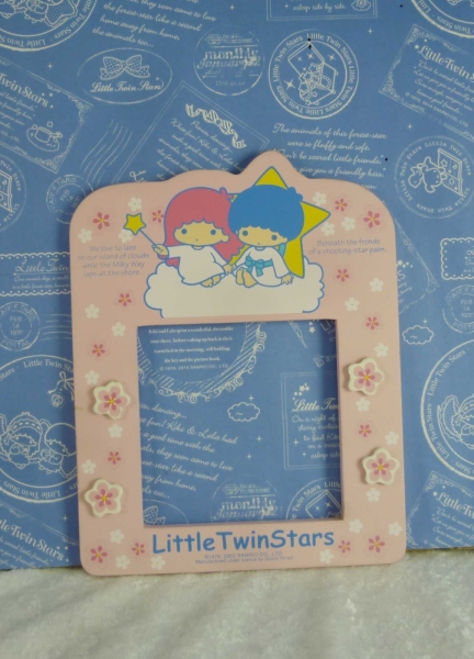 【震撼精品百貨】Little Twin Stars KiKi&LaLa 雙子星小天使~開關 木製 粉