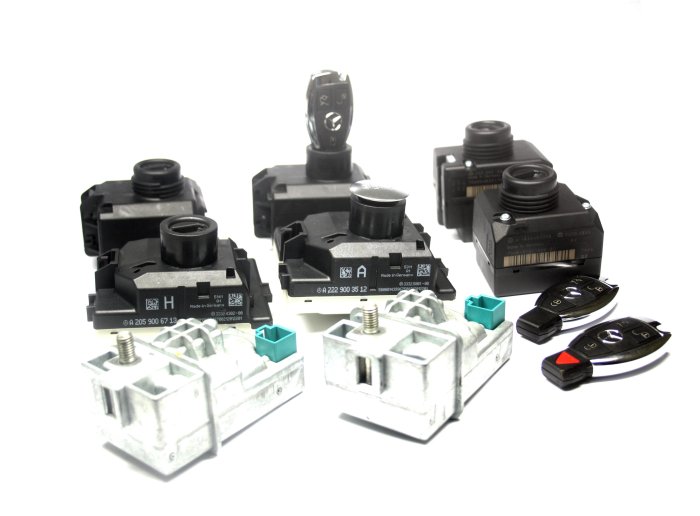 Mercedes Benz賓士W204，W164W221W212晶片鑰匙拷貝複製.EIS電子鎖頭ESL方向機模塊故障快速