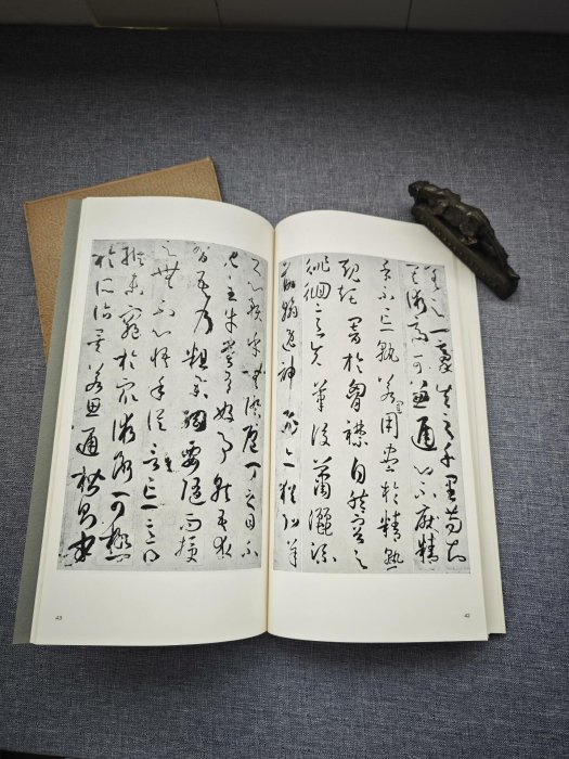 嚴選二玄社書跡名品叢刊之唐孫過庭書譜，平裝73頁，內頁保存完好書譜
