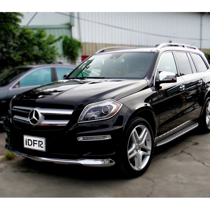 【JR佳睿精品】2013-UP Benz GL350 GL X166 改裝 鍍鉻大燈框 前燈框 配件 百貨