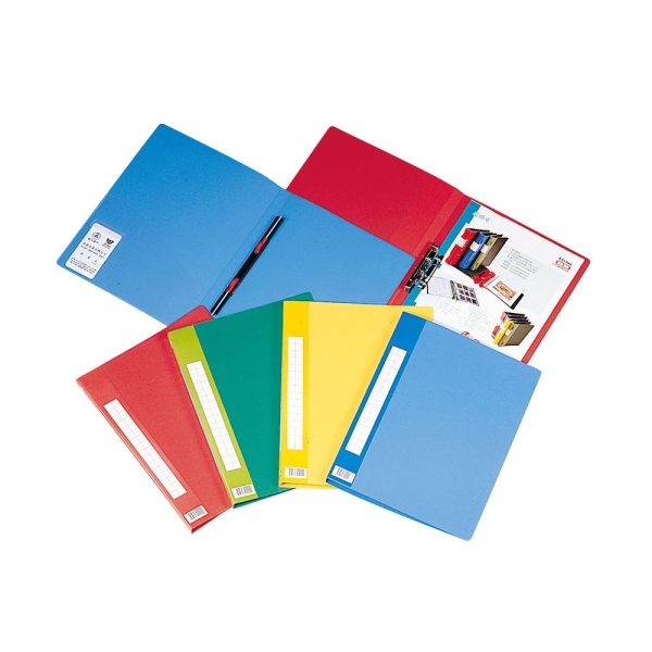 Flying 雙鶖牌 NO.1210 A4 PP素色中間彈簧夾 X 12個入