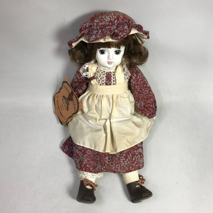藏舊尋寶屋】老日本1977 年Sankyo Claudie 陶瓷娃娃COLLECTION DE