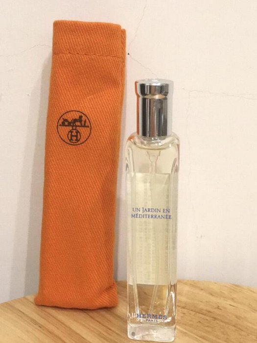*人人美*HERMES愛馬仕地中海花園淡香水15ML有噴頭附袋子2028.09到期