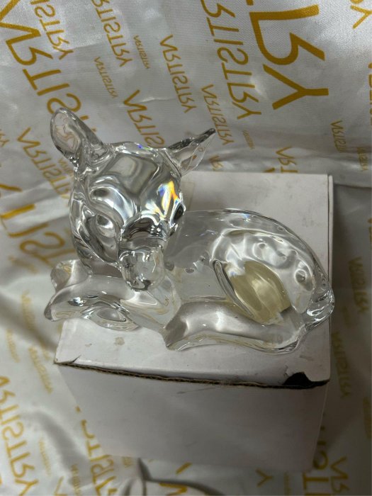 禪舞藝品～德國Princess House Pets 水晶小鹿