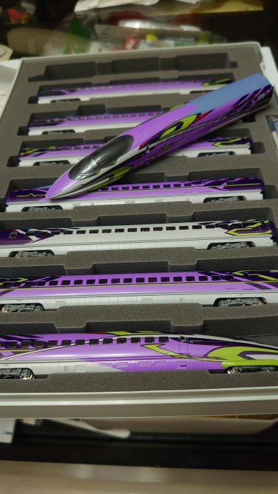 TOMIX 98959 JR500 7000系山陽新幹線(500 TYPE EVA)新世紀福音