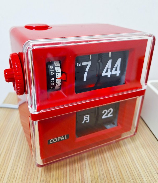 COPAL DP-180 デジタルアラーム時計 日本昭和古董鐘COPAL DIGITAL ALARM CLOCK DP-180 兩階式昭和翻