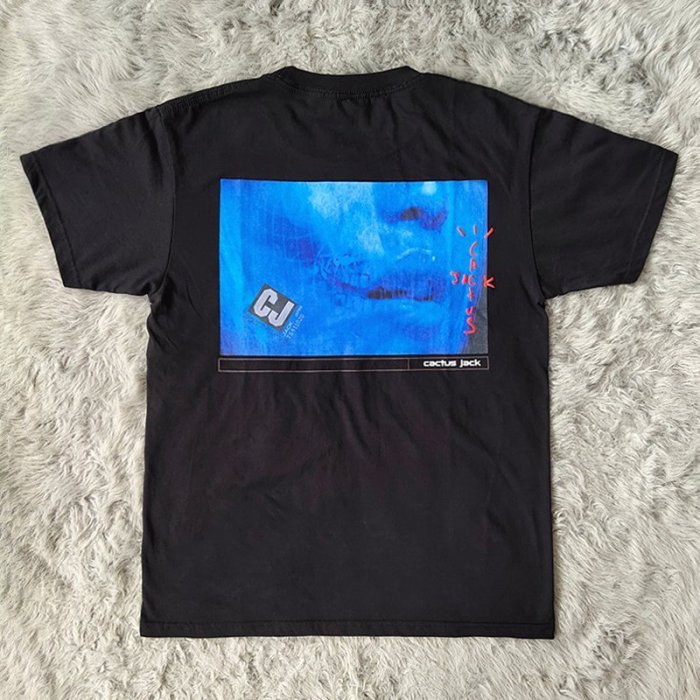 熱賣精選】Travis Scott Cactus Jack CJ Digital Girl Tee 合作 熱賣精選】Travis Scott Cactus Jack CJ Digital Girl Tee 合作