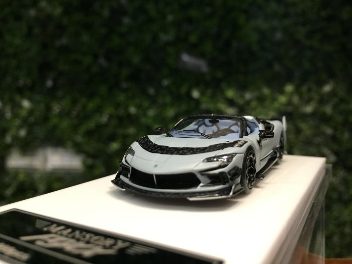 1/64 HKM Mansory Ferrari SF90 F9XX Spider Grey【MGM