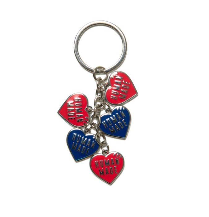 小物 HUMAN MADE HEART KEY CHARM Human Made - Heart Key Chain (Multicolour) – Toyol Toys