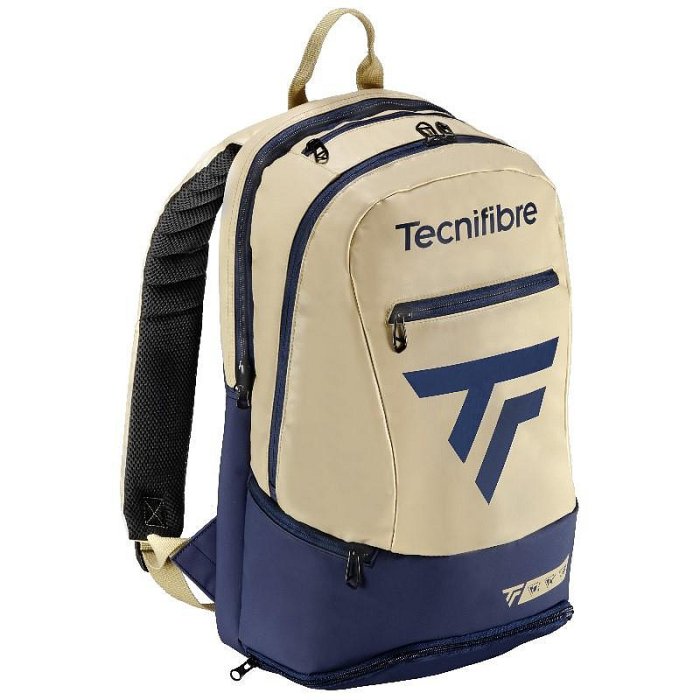 【曼森體育】法國 Tecnifibre TOUR END 網球 後背包 深藍奶茶 網球拍袋