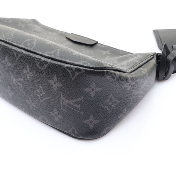 LOUIS VUITTON LV 路易威登 Pochette Accessoire XL 斜背包 黑色 原花帆布 M11741 【二手名牌 ...