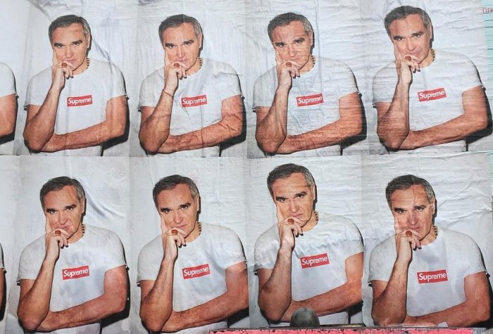 希望商店】 Supreme Morrissey Poster 16SS 老頭原版海報| Yahoo拍賣