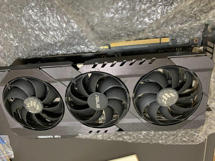 ASUS TUF RTX3060 12G 二手良品 已清潔重上散熱過 高雄仁武
