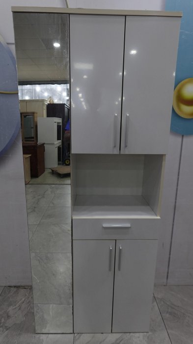 新北二手家具推薦★鞋櫃【避風港】鞋架 鞋架櫃 玄關櫃 玄關鏡 全身鏡 門口櫃 入戶櫃 層櫃 屏風櫃 桃園 台北 二手鞋櫃