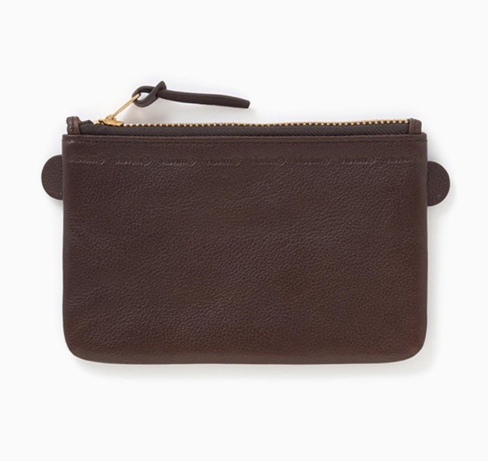 VISVIM 0125103003026 LEATHER ESSENTIALS CASE L (KNGR) 錢包