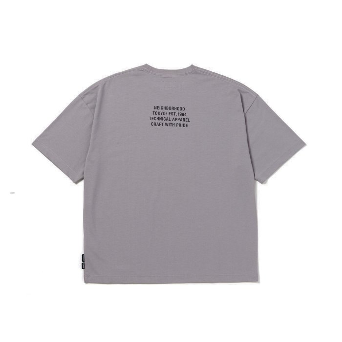 希望商店】NEIGHBORHOOD SHELTECH CREWNECK SS 24SS 輕量速乾寬鬆草寫