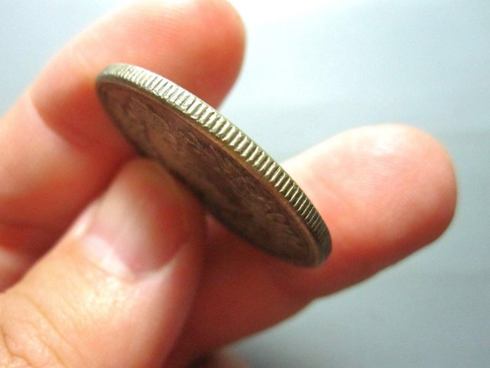 H-98〇 光武十年 半錢銅貨 嚴選1906大韓光武十年稀有銅銀幣，朝鮮風情