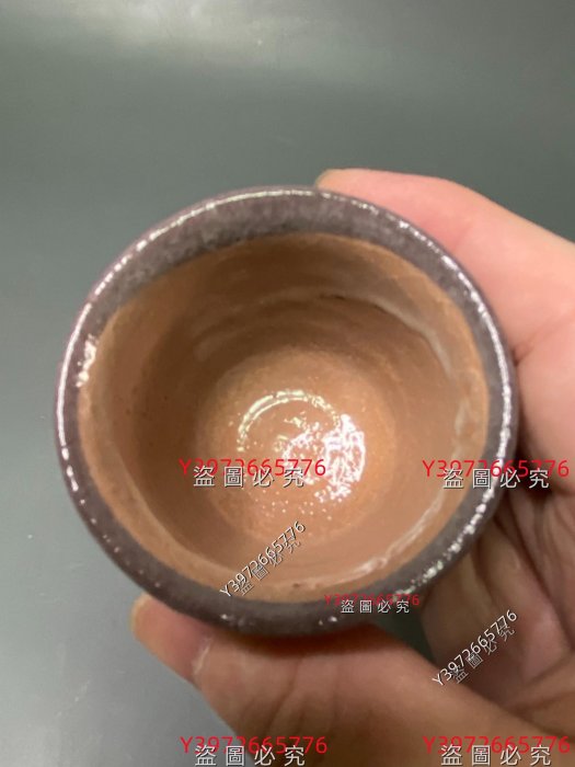 ≪茶道具≫ 唐津焼 【三玄窯 (中里重利)】 『唐津 皮鯨 数茶碗 10客