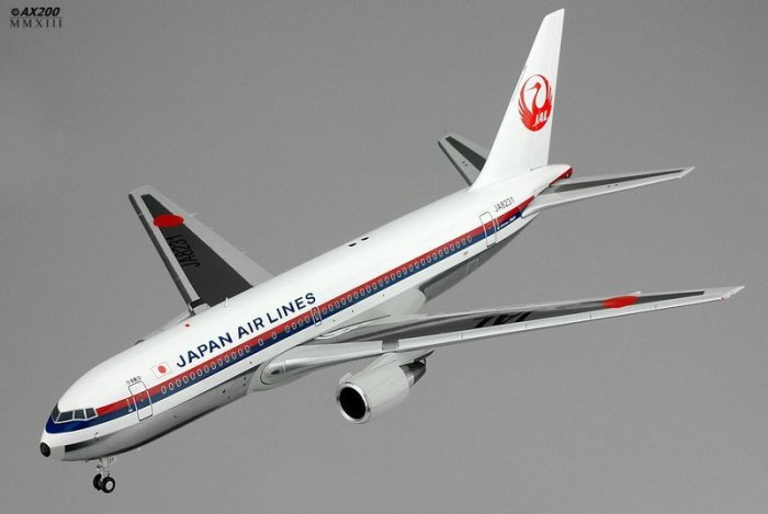飛行夢想家**JC Wings 1:200 日本航空JAL Boeing 767-200 JA8231