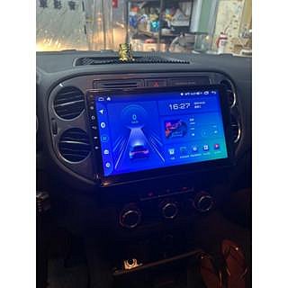 北中南店面安裝/福斯 TIGUAN 安卓機/前後行車記錄器/倒車鏡頭/360環景