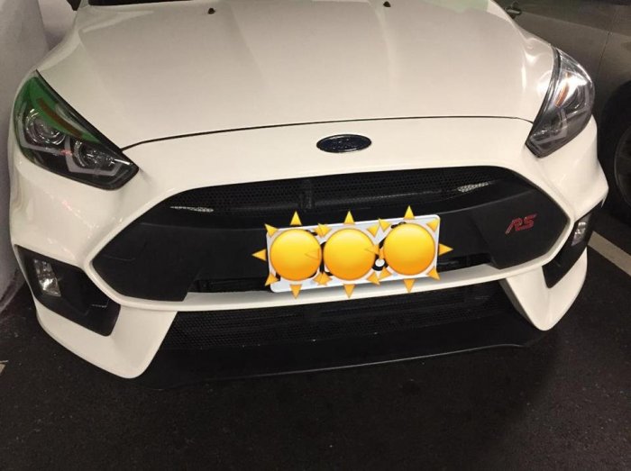 泰山美研社18122329 FOCUS MK3.5 16-18年 RS 前保 前大包 前保桿 PP 塑膠 材質