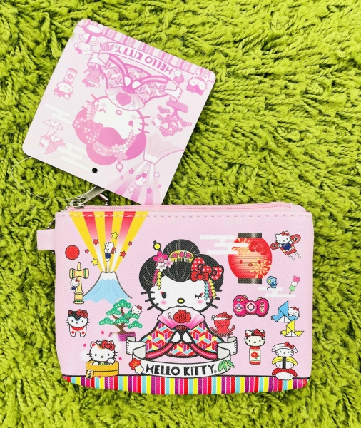 【震撼精品百貨】Hello Kitty 凱蒂貓~日本SANRIO三麗鷗 KITTY零錢包-藝妓*14625