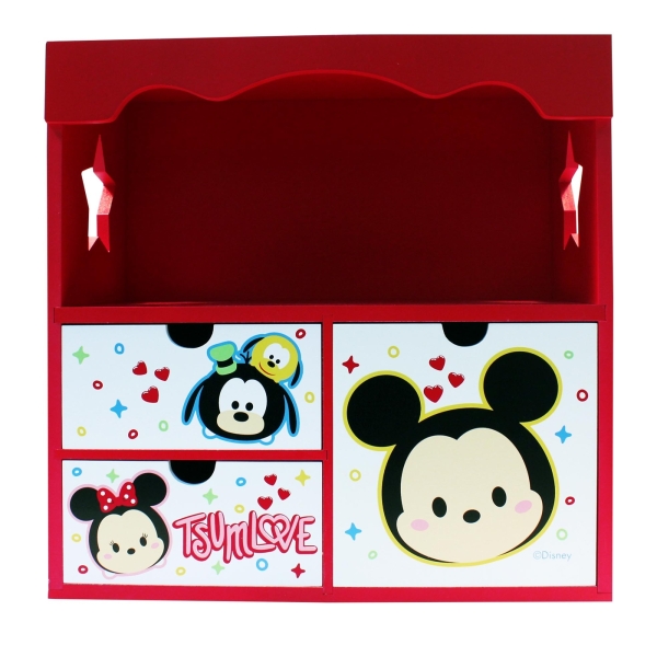 【震撼精品百貨】Micky Mouse 米奇/米妮 ~Tsum Tsum米奇花邊收納櫃