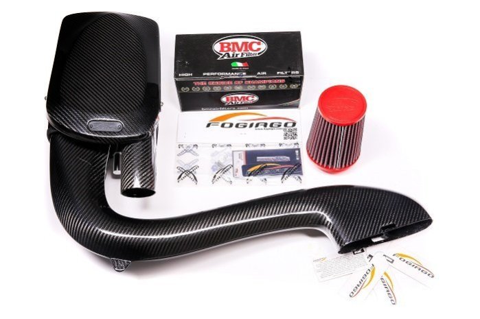 ☆光速改裝精品☆Fogiago BENZ C180/C200/C250/C300/Glc200 2.0T 碳纖維進氣套件