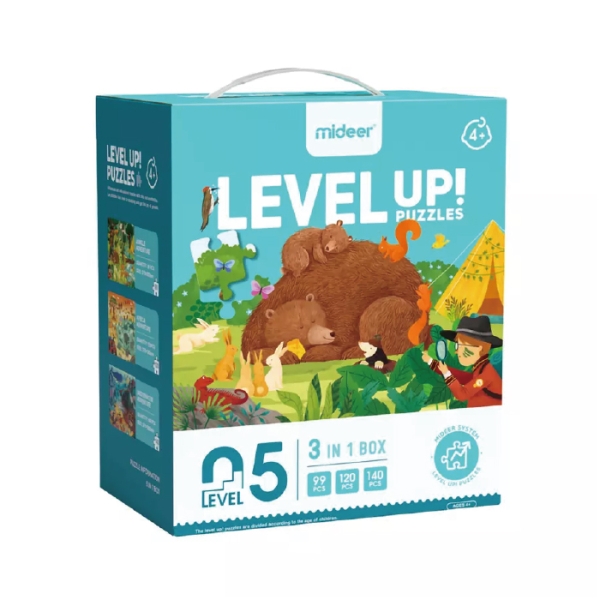 MIDEER 進階式拼圖 LEVEL5-探索大自然
