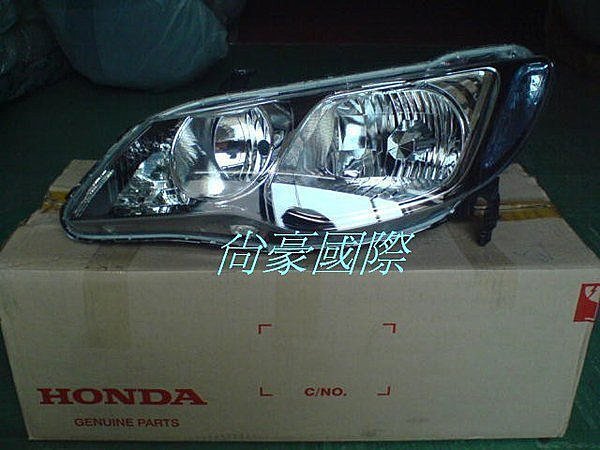 喜美八代 CIVIC UH K12 06-08 全新 有HID 大燈 副廠2800 原廠6500