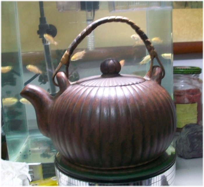 清代陳鳴遠五福堂監製南瓜提梁紫砂壺(喜歡出價詳談) | Yahoo拍賣