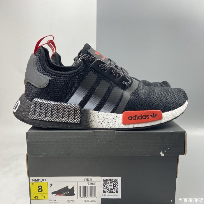 adidas NMD Boost 黑紅漸層潑墨跑步慢跑鞋FY5354 36-45 男女鞋| Yahoo拍賣