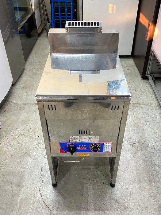 永達二手傢俱生活館/寶鼎牌30L油炸鍋/天然氣油炸爐/落地型油炸爐/炸台/炸機台/炸機爐/落地油炸機/油炸機