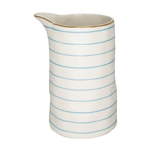 丹麥GreenGate Sally pale blue w/gold 水瓶1L